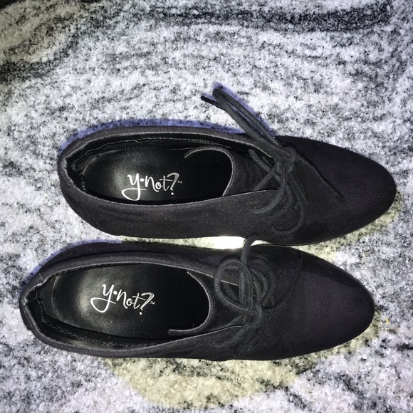 Y not Black Heeled Ankle Boots - Picture 7 of 9